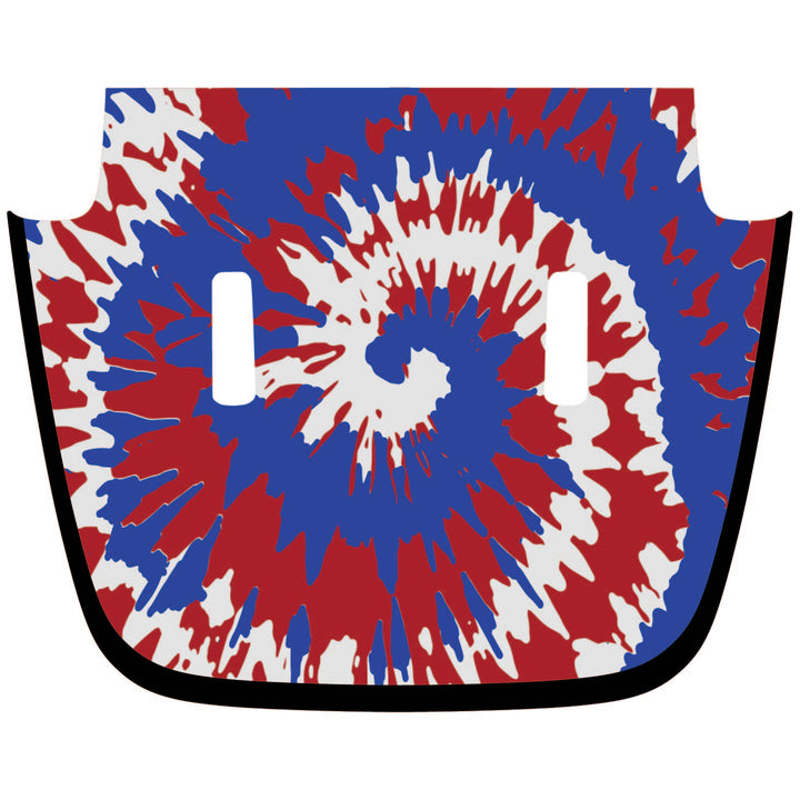 Red, White and Blue Tie Dye - Sport/Sahara/Overland/Willys Hood Graphic