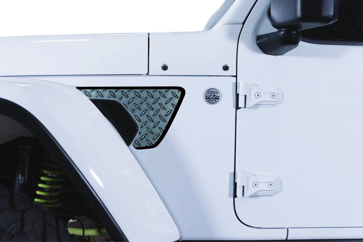 Mojave/Rubicon Fender Insert Textured - Diamond Plate