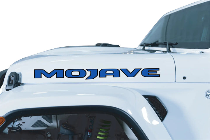 Mojave Hood Lettering - Colored