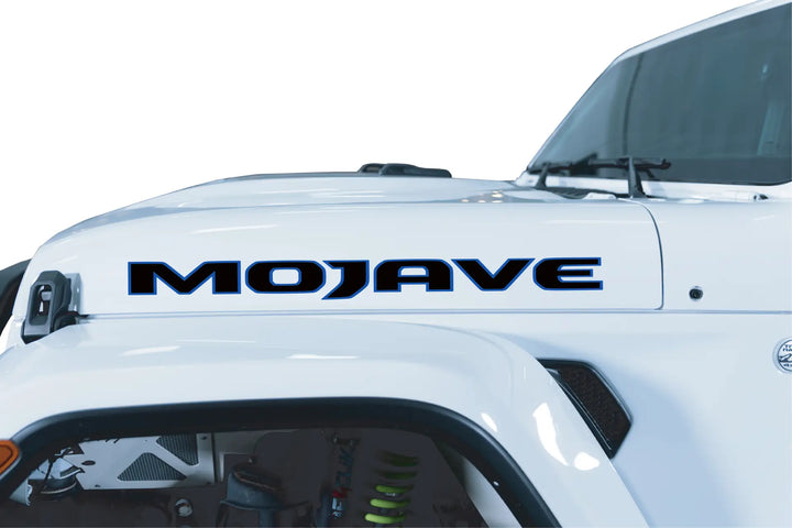 Mojave Hood Lettering - Colored Outline