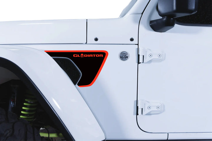 Mojave/Rubicon Fender Insert - Gladiator Text Fender Insert