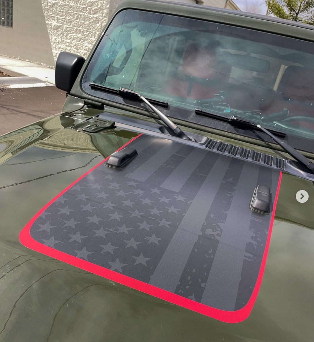 jeep hood decals and stickers