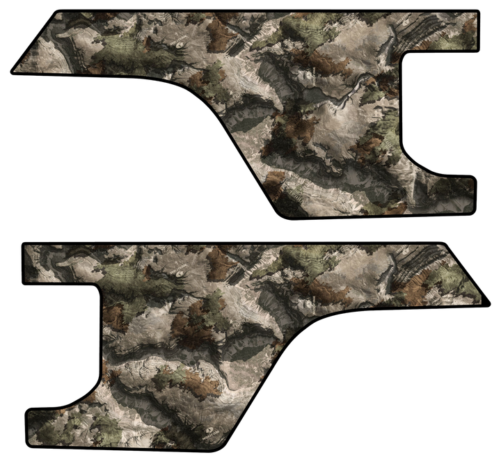 gladiator side decals - mossy oak elements terra