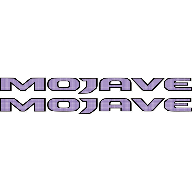 Mojave Hood Lettering Purple Plaid