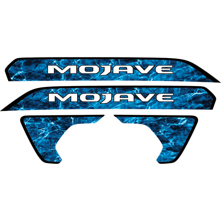 Mojave Hood Lettering and Fender Insert Package - Mossy Oak Elements Aqua