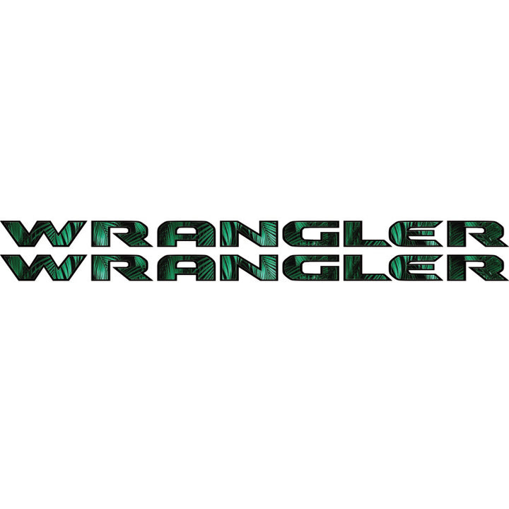 Wrangler Hood Lettering Textured - Palm