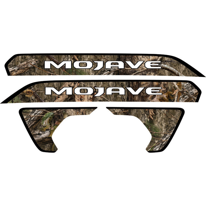 Mojave Hood Lettering and Fender Insert Package - Mossy Oak Country DNA