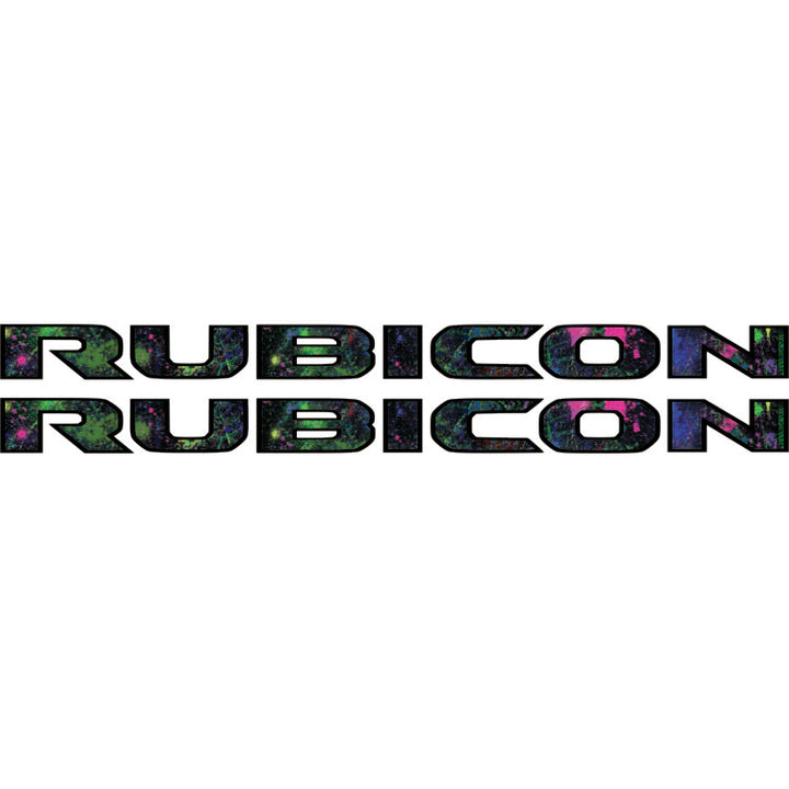 Rubicon Hood Lettering Textured - Graffiti