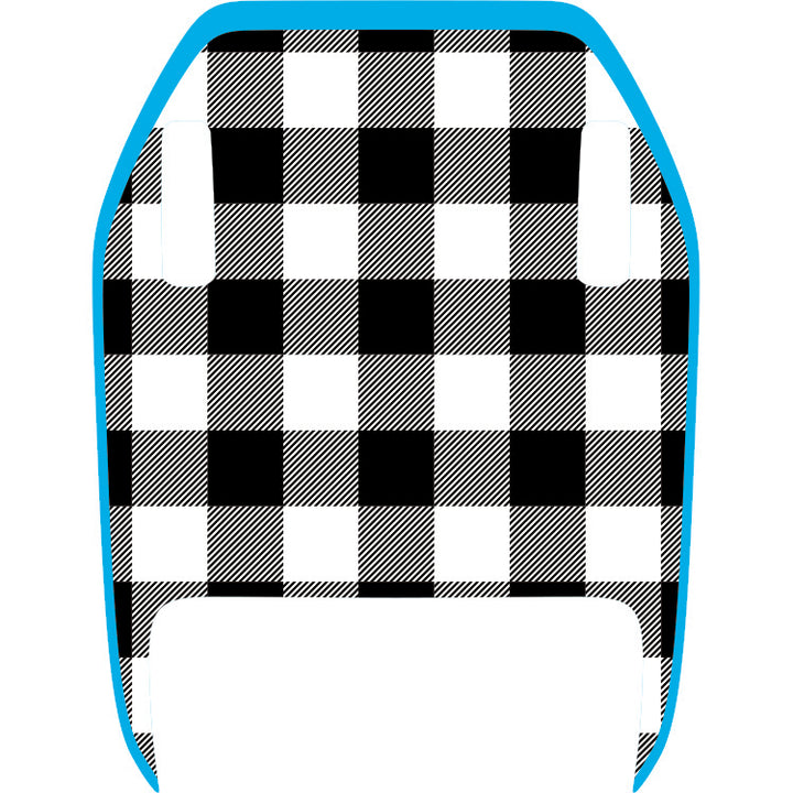 Mojave Hood Graphic - Black and White Plaid