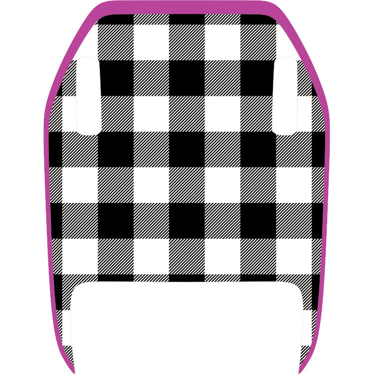 Mojave Hood Graphic - Black and White Plaid