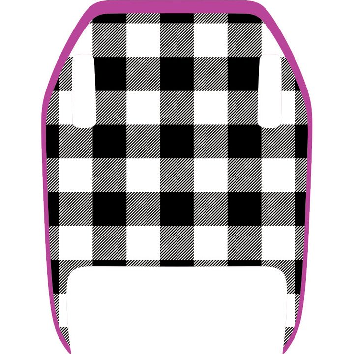 Mojave Hood Graphic - Black and White Plaid