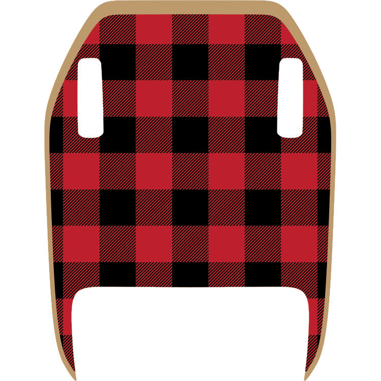 Mojave Hood Graphic - Red and Black Plaid