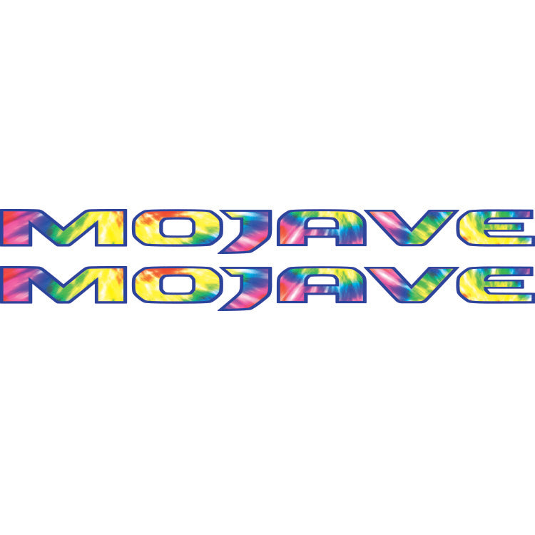 Mojave Hood Lettering - Tie Dye