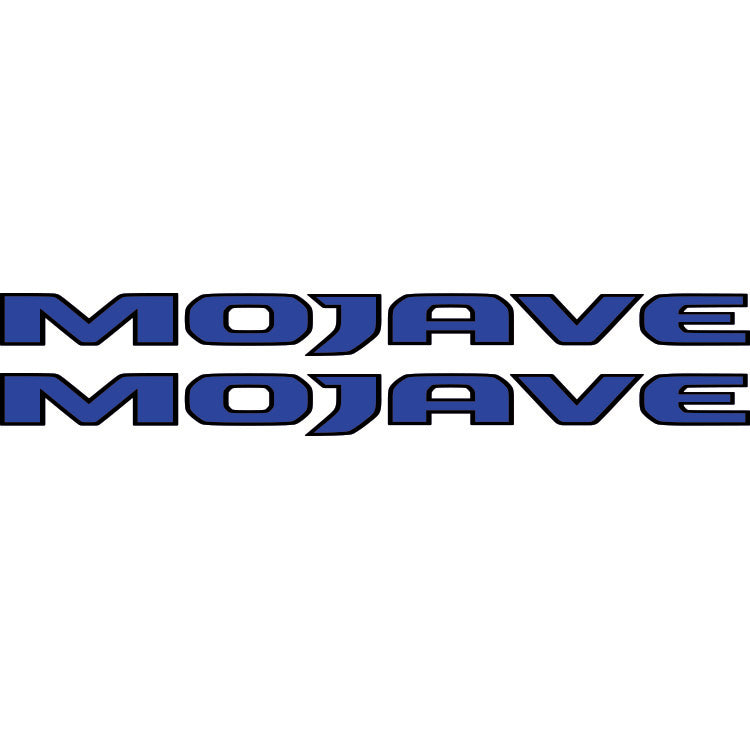 Mojave Hood Lettering - Colored