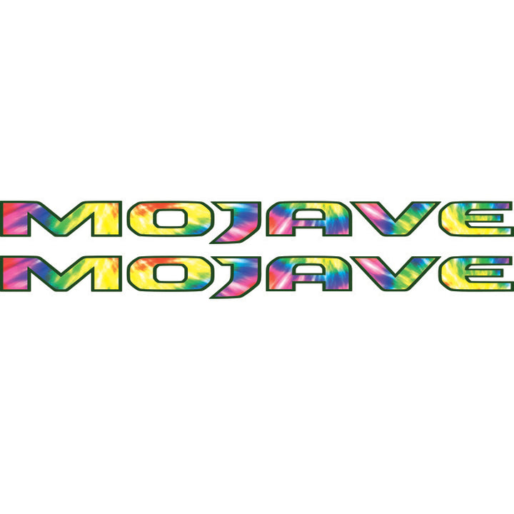 Mojave Hood Lettering - Tie Dye