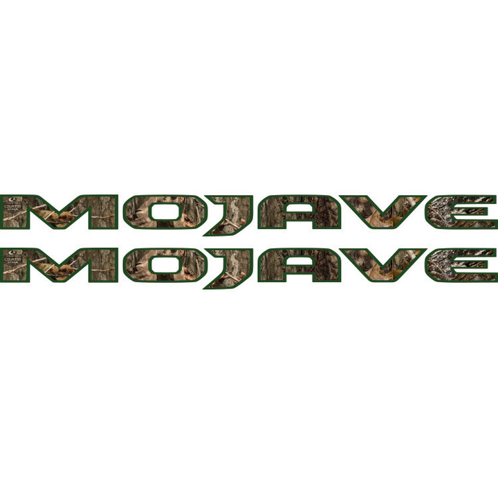 Mojave Hood Lettering - Mossy Oak Country DNA