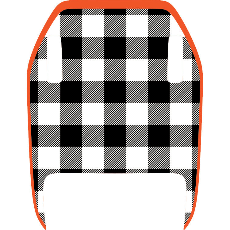 Mojave Hood Graphic - Black and White Plaid