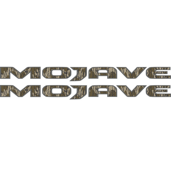 Mojave Hood Lettering - Mossy Oak Bottomland