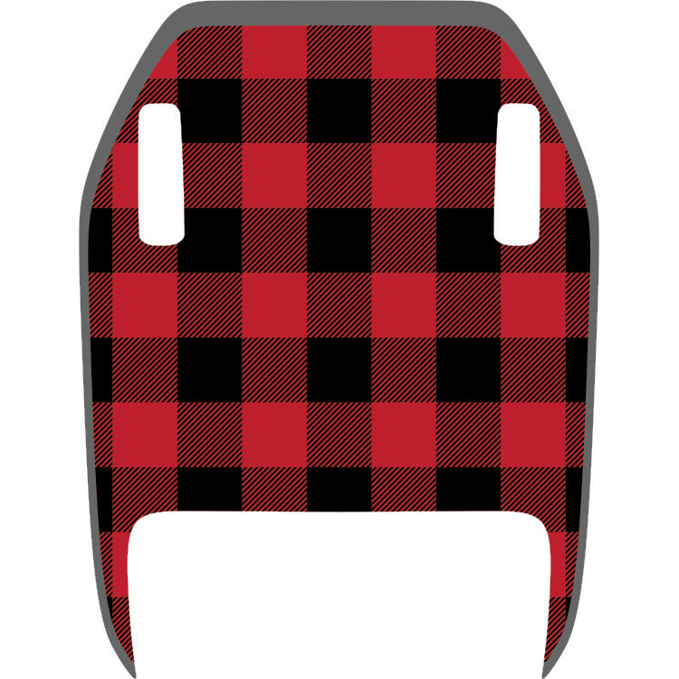 Mojave Hood Graphic - Red and Black Plaid