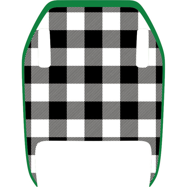 Mojave Hood Graphic - Black and White Plaid