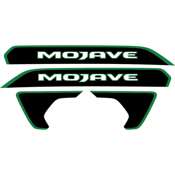 Mojave Hood Lettering and Fender Insert Package - Colored Outline