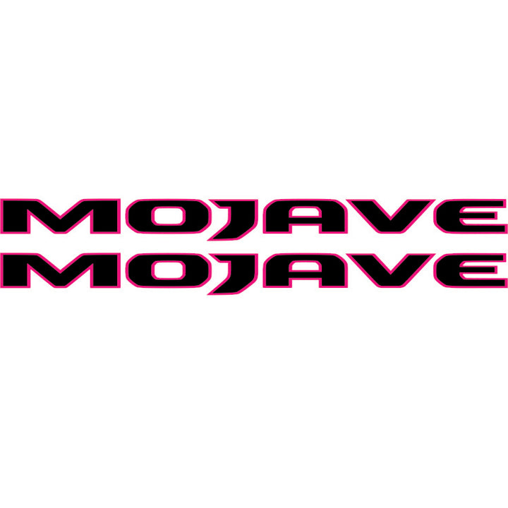 Mojave Hood Lettering - Colored Outline