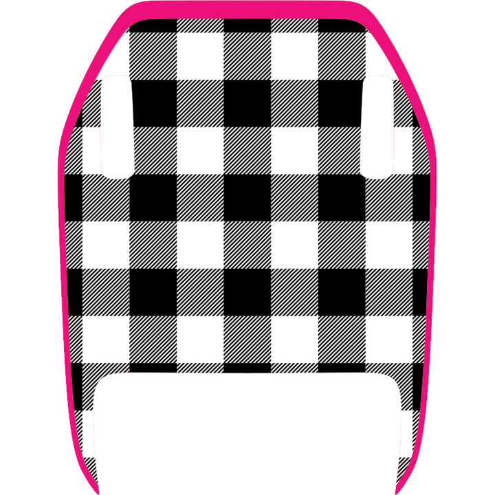 Mojave Hood Graphic - Black and White Plaid