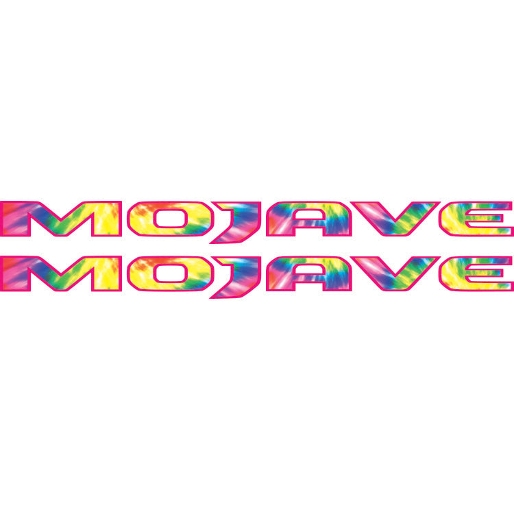 Mojave Hood Lettering - Tie Dye