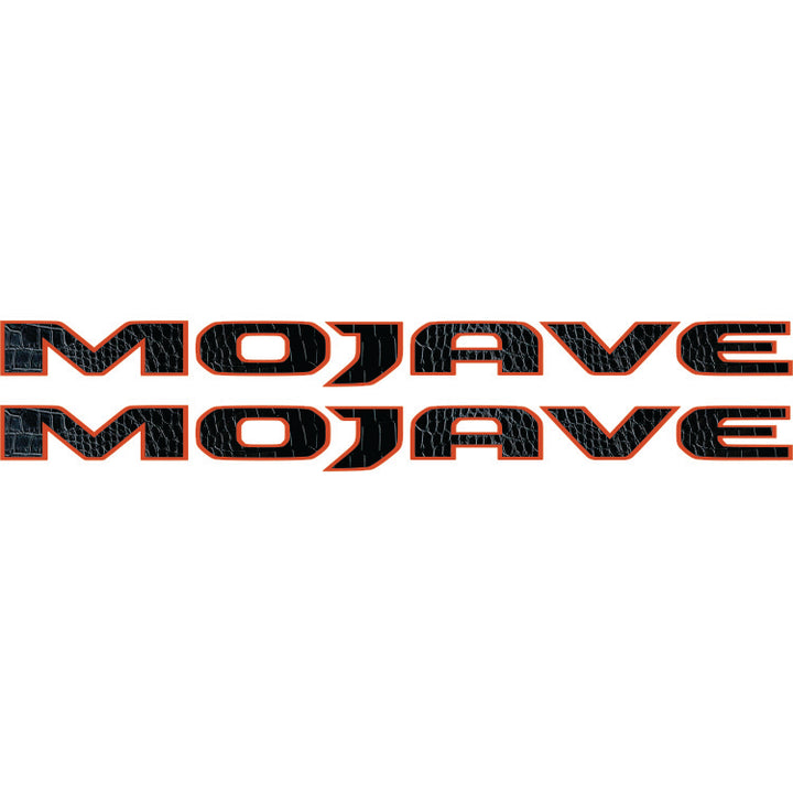 Mojave Hood Lettering Textured - Alligator