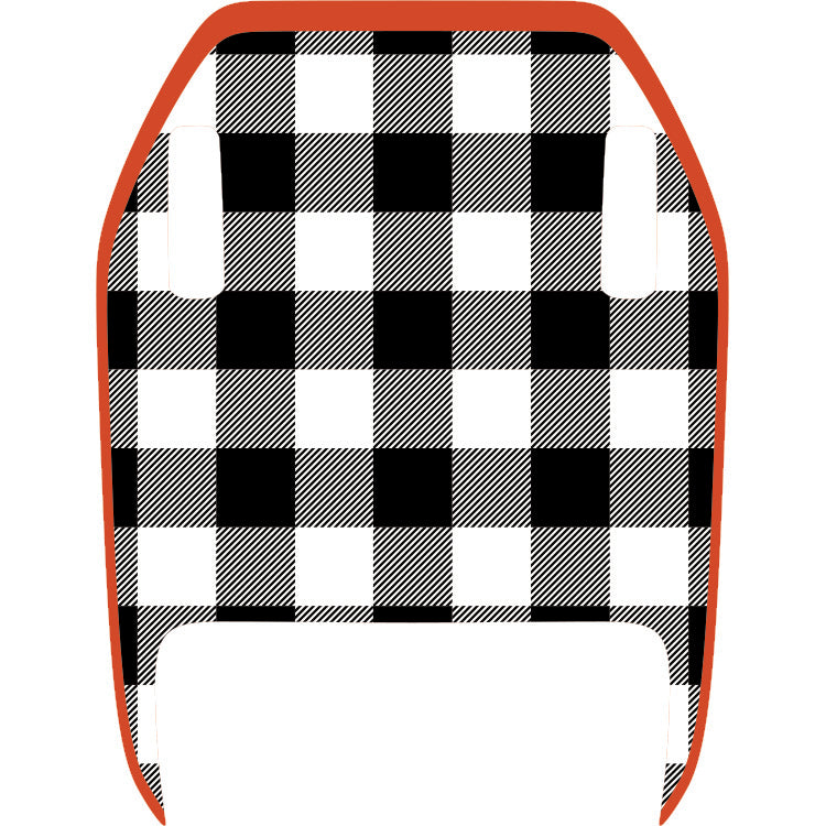 Mojave Hood Graphic - Black and White Plaid