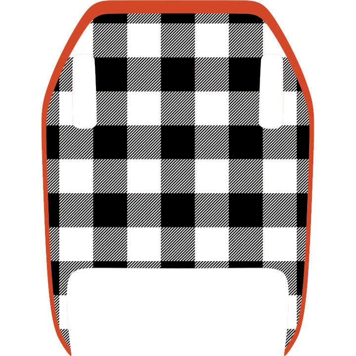 Mojave Hood Graphic - Black and White Plaid