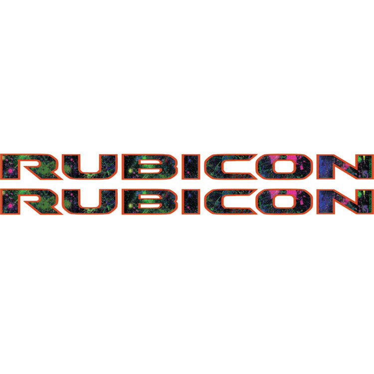 Rubicon Hood Lettering Textured - Graffiti