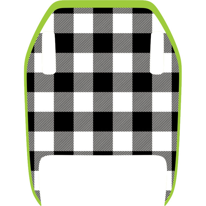 Mojave Hood Graphic - Black and White Plaid