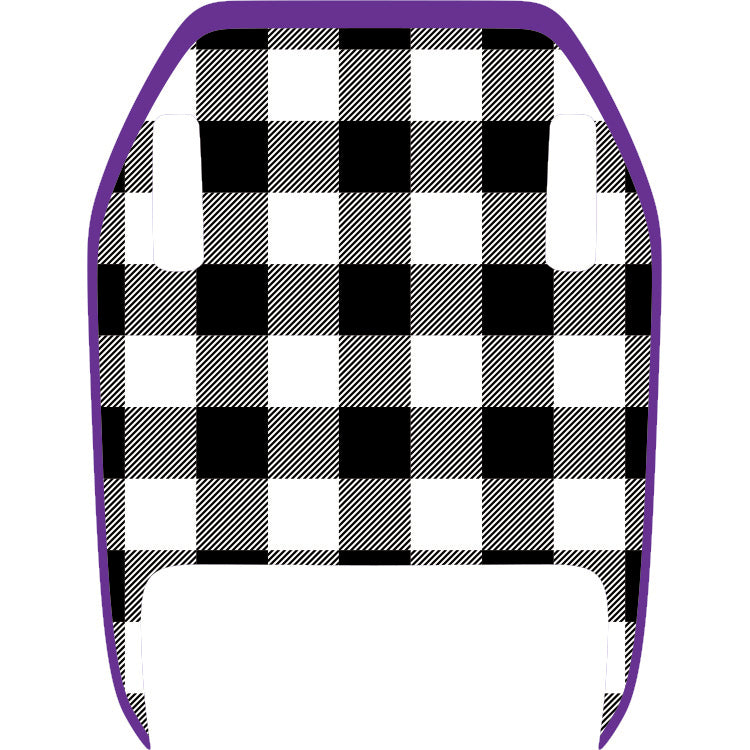 Mojave Hood Graphic - Black and White Plaid