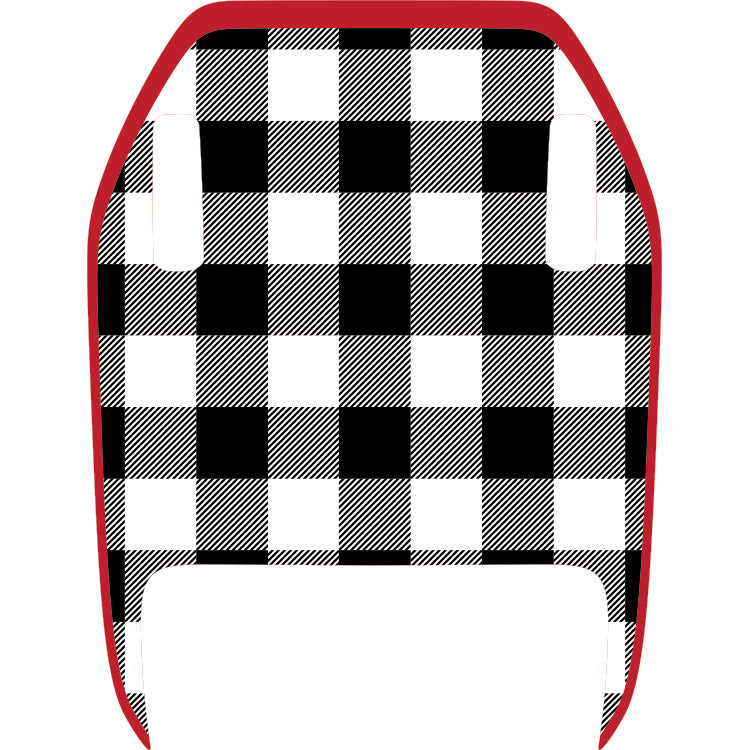 Mojave Hood Graphic - Black and White Plaid