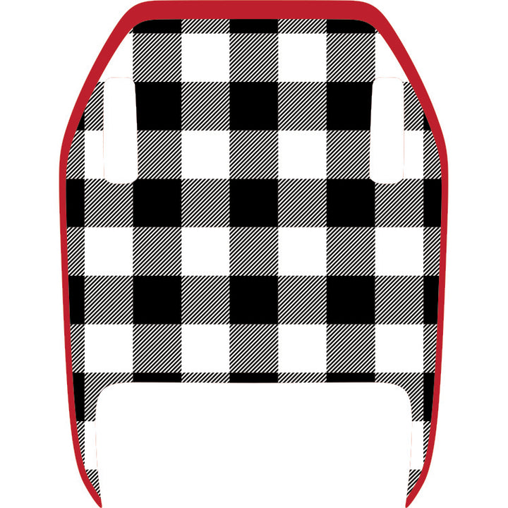 Mojave Hood Graphic - Black and White Plaid