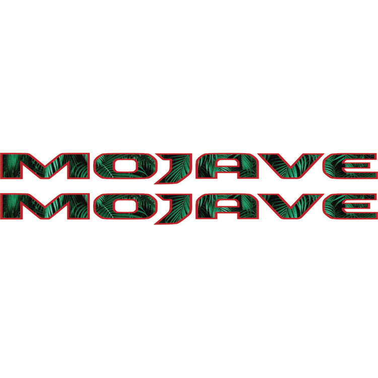 Mojave Hood Lettering Textured - Palm