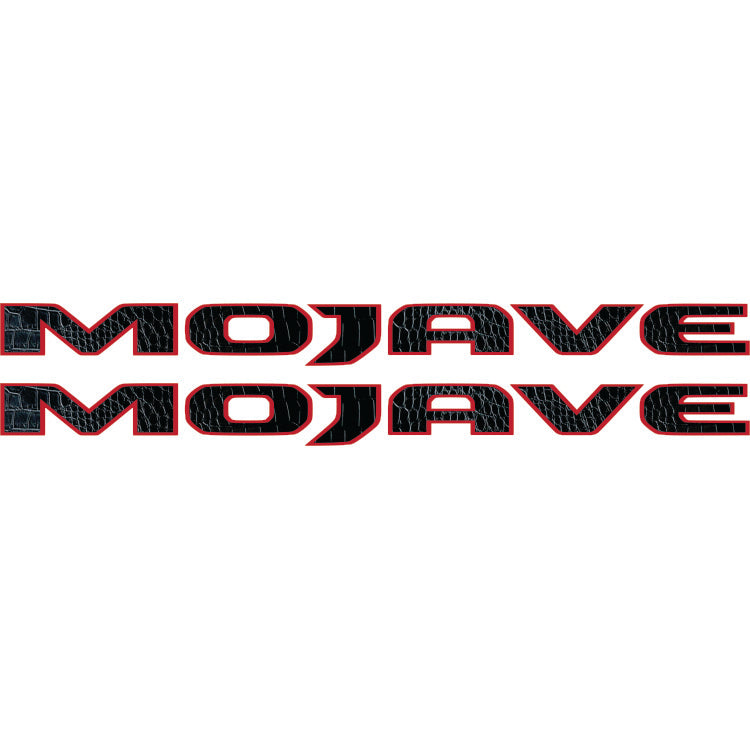 Mojave Hood Lettering Textured - Alligator