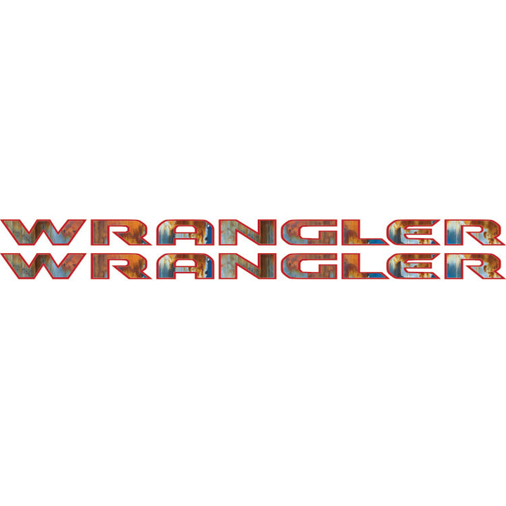 Wrangler Hood Lettering Textured - Patina