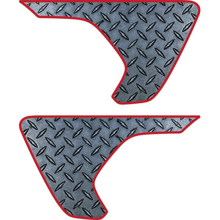 Mojave/Rubicon Fender Insert Textured - Diamond Plate