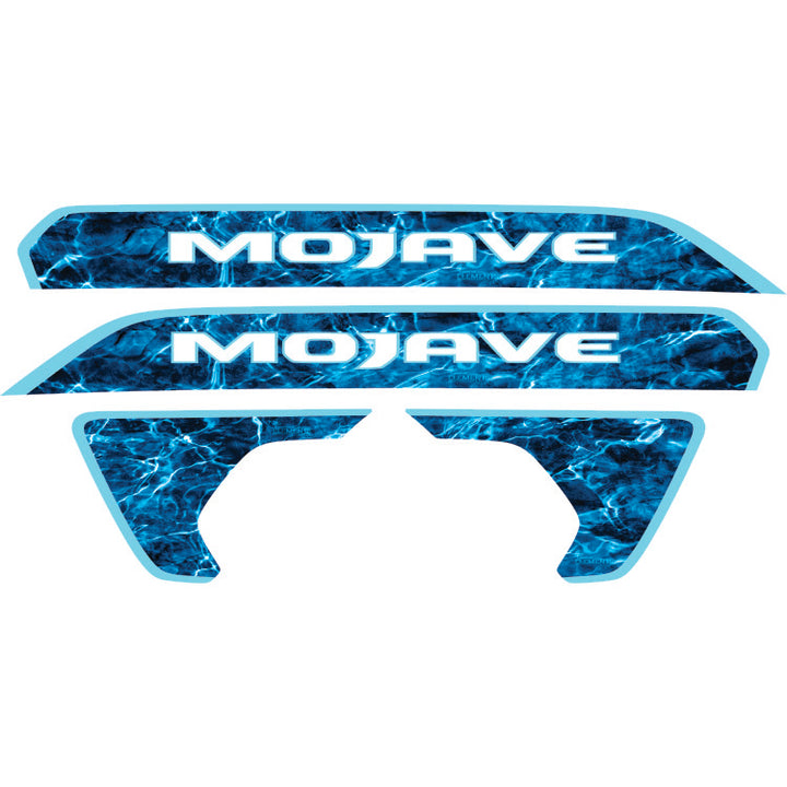 Mojave Hood Lettering and Fender Insert Package - Mossy Oak Elements Aqua