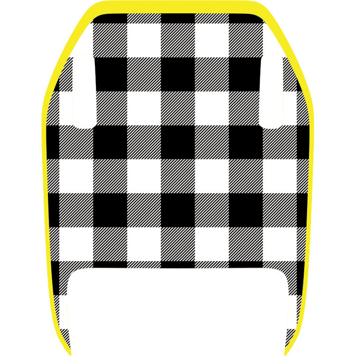 Mojave Hood Graphic - Black and White Plaid