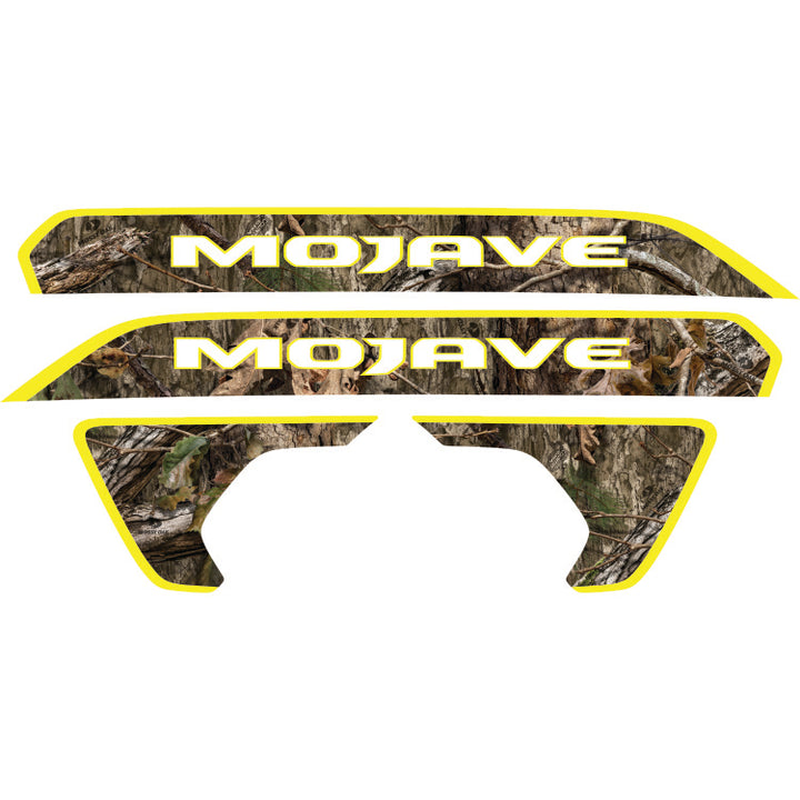 Mojave Hood Lettering and Fender Insert Package - Mossy Oak Country DNA